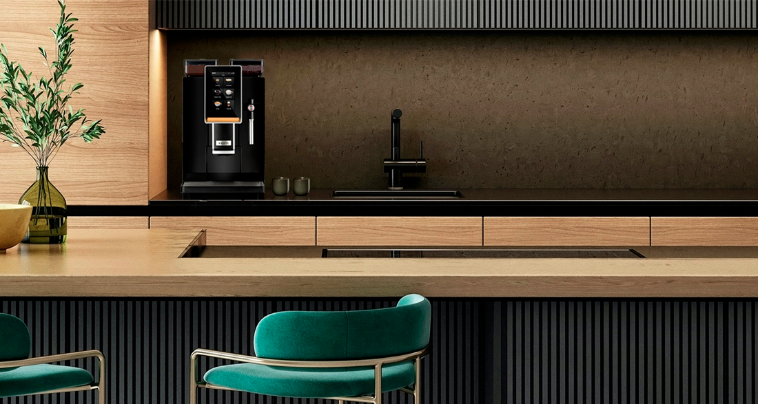 Pleyce ambiance machine à café de bureau Vejle