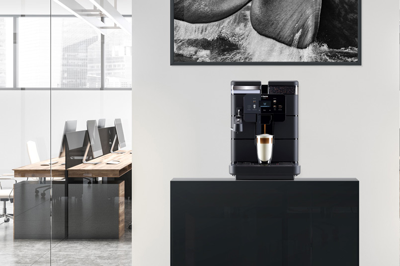 Ambiance machine à café de bureau