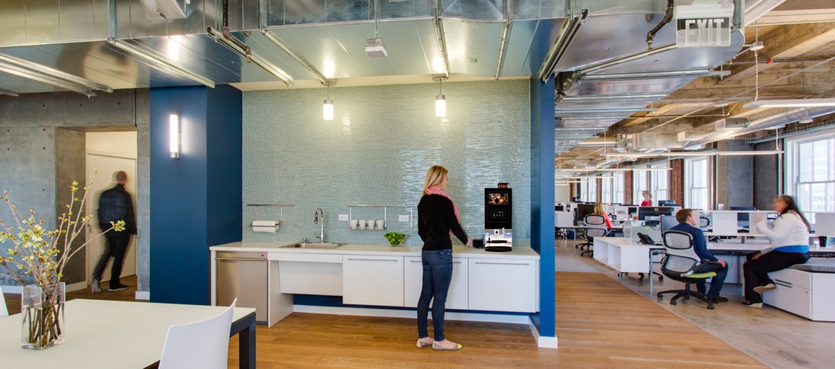 Ambiance Søren Machine à café à grains pour entreprise