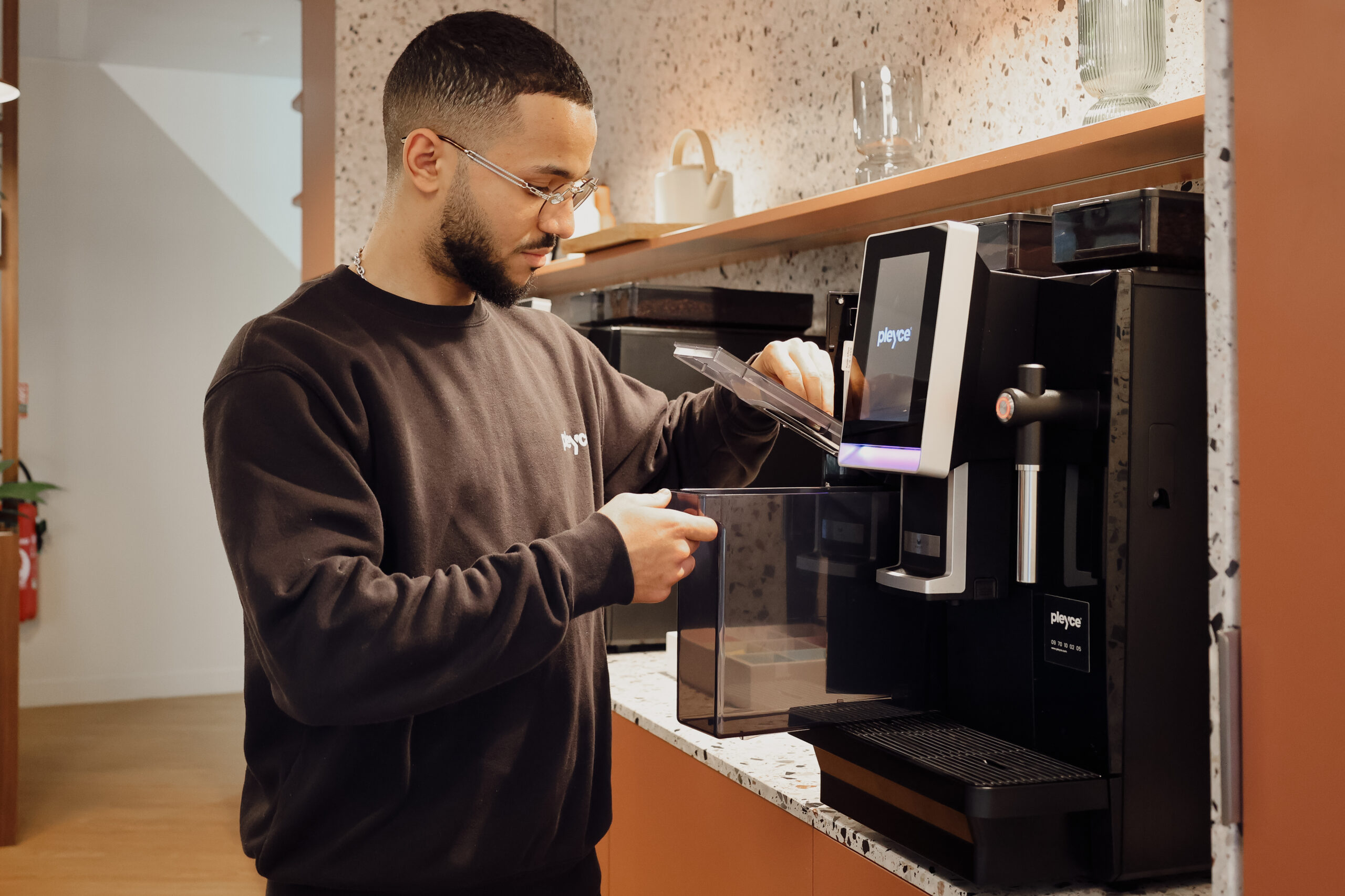 Pleyce service de café en entreprise